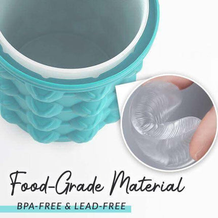 IceCube Maker | 2-in-1 Silicone Ice Cube Tray with Cooling Function | Space-Saving Design for Fresh Drinks 6