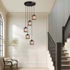 Crystal Chandeliers, Modern Dining Room Chandelier, Chandelier for Staircase and Foyer, Ceiling Light Fixture