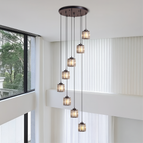9 Heads / Tri-Color Dimmable