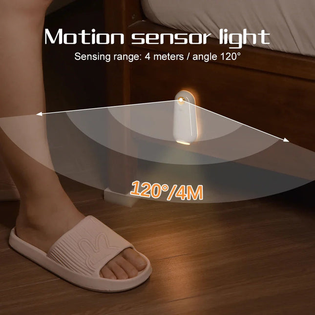 IllumiGlow | Motion Sensor Toilet Bowl Night Light with RGB Colors | Safe Navigation for Nighttime Use 1