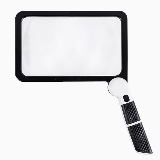 Illuminated Magnifying Glass with 48 LED Lights | 5X Magnification for Enhanced Clarity in Reading and Hobbies 0