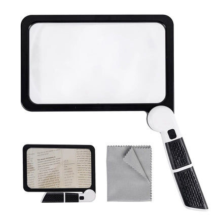 Illuminated Magnifying Glass with 48 LED Lights | 5X Magnification for Enhanced Clarity in Reading and Hobbies 2