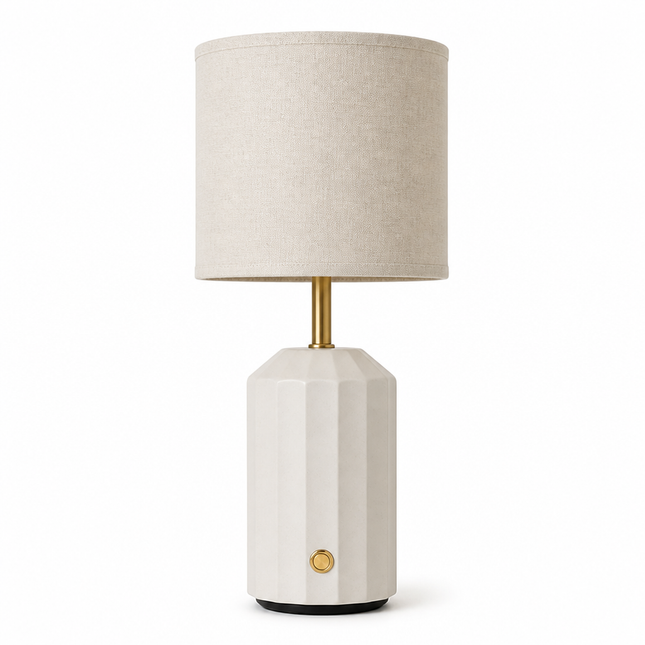 Illuminex | Rechargeable Touch-Control Table Lamp with Adjustable LED Brightness | Versatile Lighting for Any Surface 0