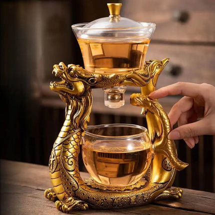Semi Automatic Glass Teapot, Tea Gift for Tea Lovers – image 4