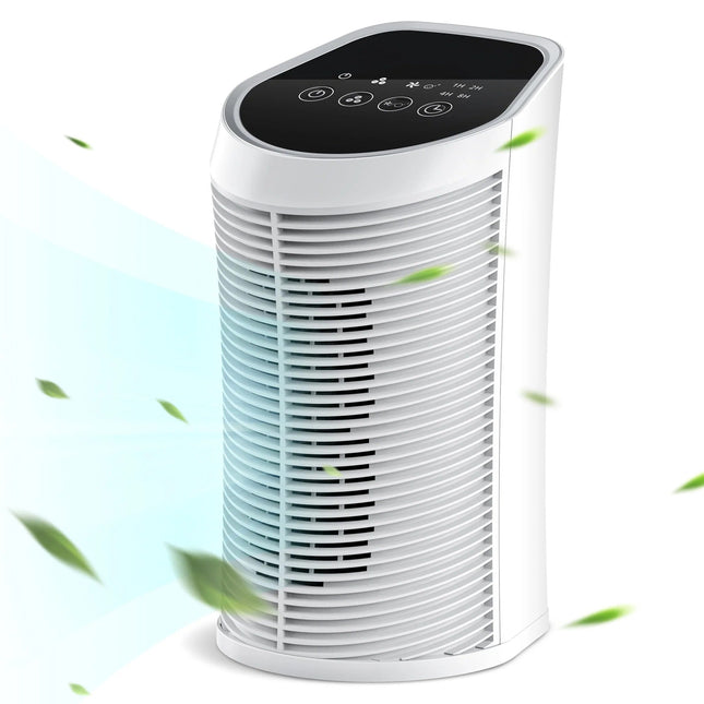 Indoor Air Purifier | HEPA Filter with 99.97% Particle Removal | Compact Design for Clean Air in Home 0