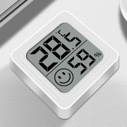 Indoor Climate Monitor | LCD Digital Thermometer & Hygrometer with Accurate Sensors | Compact Design for Optimal Comfort 0
