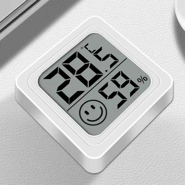 Indoor Climate Monitor | LCD Digital Thermometer & Hygrometer with Accurate Sensors | Compact Design for Optimal Comfort 0