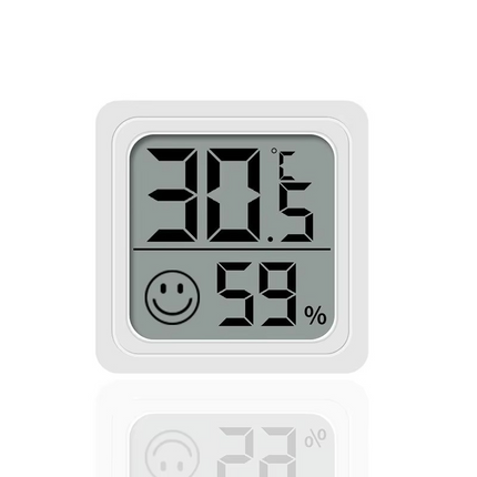 Indoor Climate Monitor | LCD Digital Thermometer & Hygrometer with Accurate Sensors | Compact Design for Optimal Comfort 1