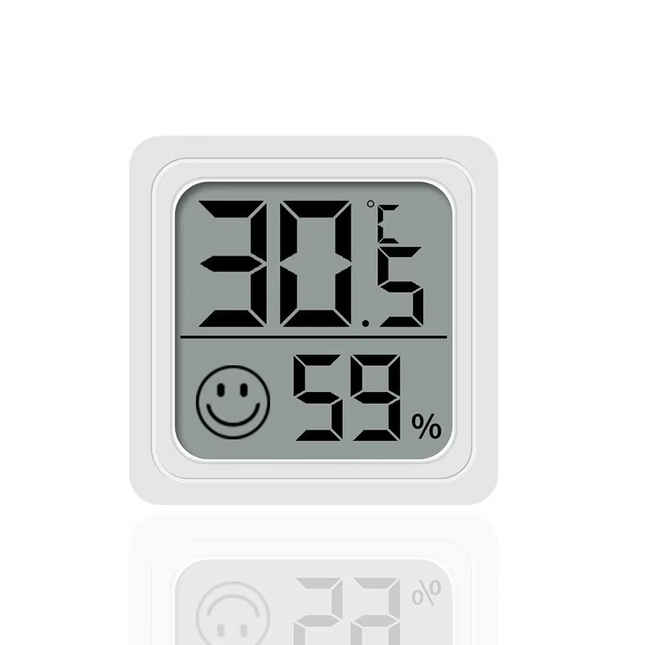 Indoor Climate Monitor | LCD Digital Thermometer & Hygrometer with Accurate Sensors | Compact Design for Optimal Comfort 1