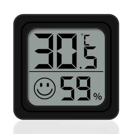 Indoor Climate Monitor | LCD Digital Thermometer & Hygrometer with Accurate Sensors | Compact Design for Optimal Comfort 9