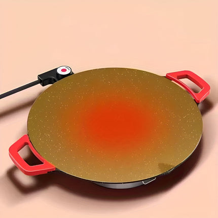 Indoor Cooking | Cast Iron Grill Pan with Electric Power | Smokeless Griddle for Effortless Meal Preparation 2