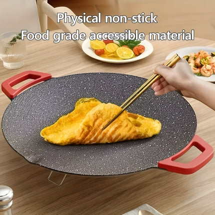Indoor Cooking | Cast Iron Grill Pan with Electric Power | Smokeless Griddle for Effortless Meal Preparation 4