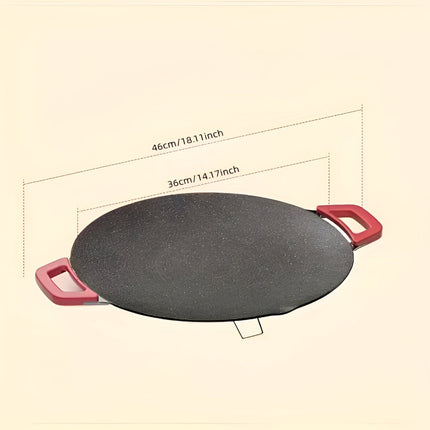 Indoor Cooking | Cast Iron Grill Pan with Electric Power | Smokeless Griddle for Effortless Meal Preparation 8