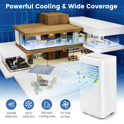 Indoor Cooler | Portable Air Conditioner with Adjustable Airflow | Efficient Cooling Solution for Home and Office 3