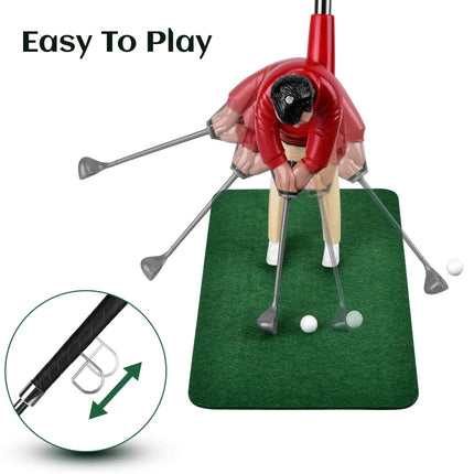Indoor Golf Set | 5-Piece Golf Club Set with Putting Mat & Accessories for Home Practice 4