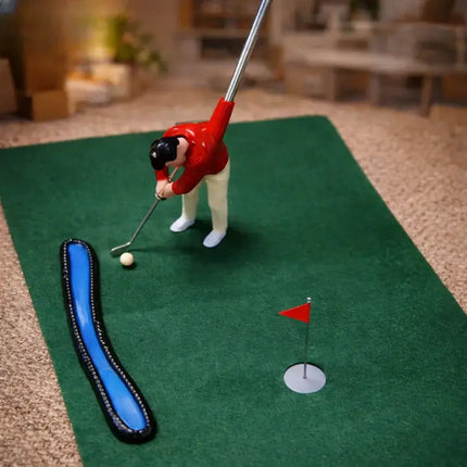 Indoor Mini Golf Set | Complete Golf Experience with Adjustable Course Design | Fun for All Ages 2