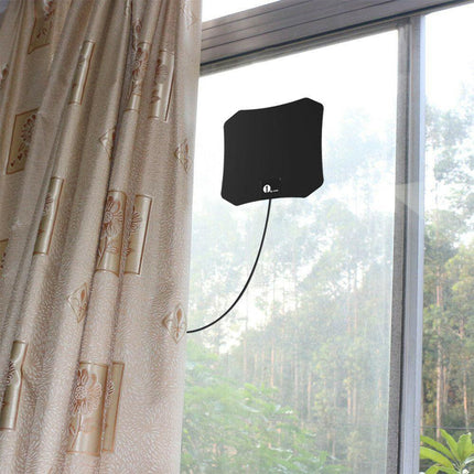 Indoor TV Antenna | Digital HDTV Antenna with 4K Reception | Compact Design for Clear Viewing Experience 4