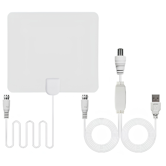 Indoor TV Antenna | Digital HDTV Antenna with Exceptional Reception | Access Free Local Channels in Stunning HD 1