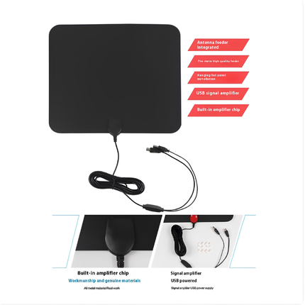 Indoor TV Antenna | Digital HDTV Antenna with Exceptional Reception | Access Free Local Channels in Stunning HD 3