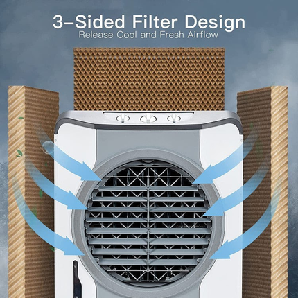 Industrial 4-in-1 Evaporative Air Cooler with 45L Tank & Powerful Airflow | Efficient Cooling Solution for Large Spaces 5