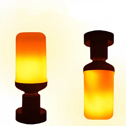 Flame-Effect LED Bulb with Four Lighting Modes | Realistic Flickering Fire Glow for Atmosphere and Ambiance
