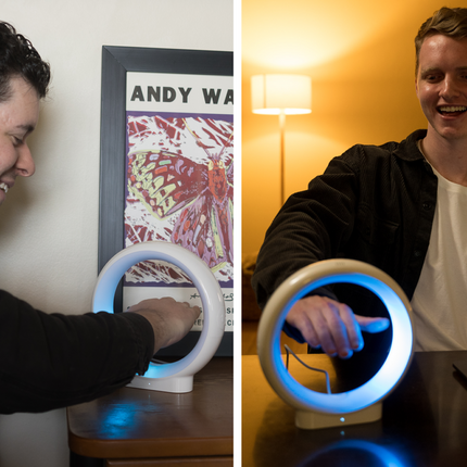 Infinity Lamp | Unique Connection Lamp with Sound Messaging Feature | Thoughtful Gift for Long-Distance Relationships 7
