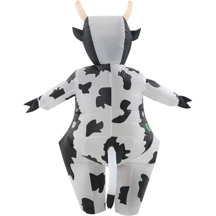 Inflatable Cow Costume | Fun Adult Halloween Costume with Eye-Catching Design | Perfect for Parties and Events 4