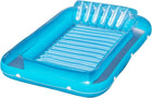 Inflatable Lounge Chair with Headrest & Cup Holders | Comfortable Pool Lounger Float for Ultimate Summer Relaxation 0