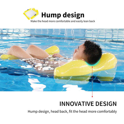 Inflatable Pool Float Hammock with Double Lock Inflation | Comfortable and Portable Floaties for Relaxation 5