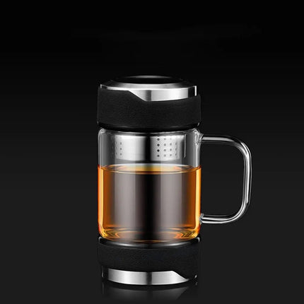 Tea Mug with Infuser, Loose Leaf Tea Infuser Cup for Home and Office