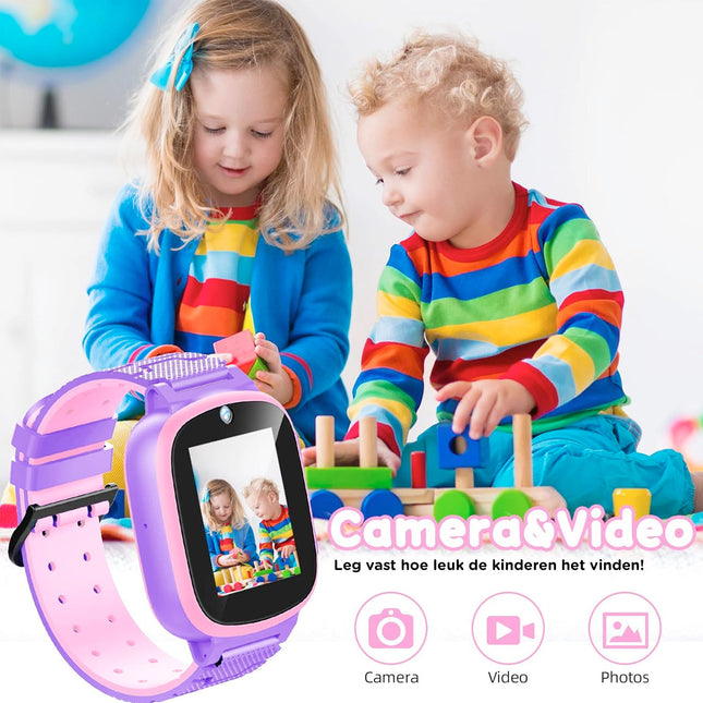 Innovative Kids GPS Smartwatch with Waterproof Design & SOS Button for Safety 1