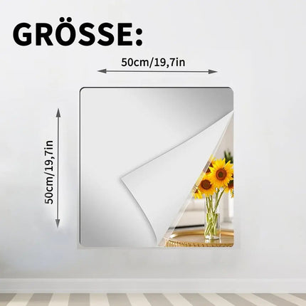 Innovative Mirror Window Film | Shatterproof Self-Adhesive PET Film for Safe Reflection 6