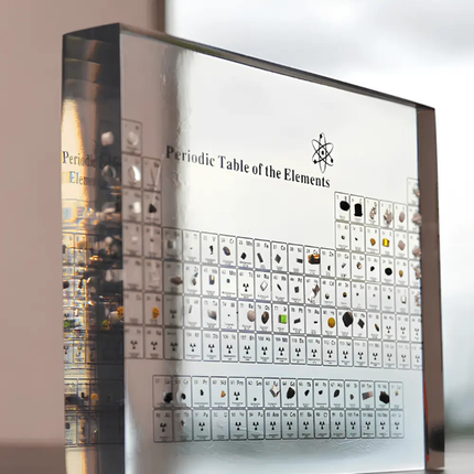 Innovative Periodic Table Display with Real Elements & Integrated Lighting | Stunning Decor for Scientific Enthusiasts 2