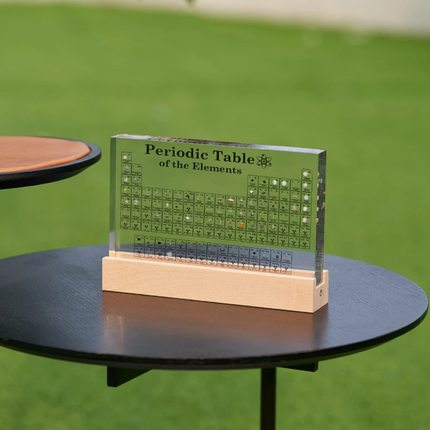 Innovative Periodic Table Display with Real Elements & Integrated Lighting | Stunning Decor for Scientific Enthusiasts 4