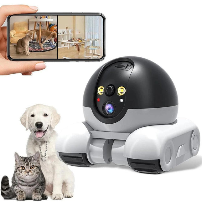 Innovative Pet Surveillance Camera | 1080P Live Streaming & Mobile Control for Pet Monitoring 0
