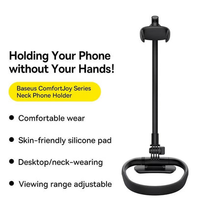 Innovative Phone Holder | Adjustable Cell Phone Stand with 360-Degree Rotation | Comfortable Neck and Desk Use 7