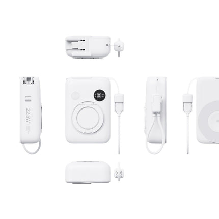 Innovative Portable Wireless Charging Unit with MagSafe Technology | Compact Design for Effortless Charging 5
