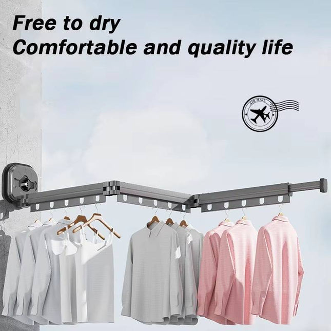 Innovative Wall-Mounted Laundry Drying Rack with 540° Folding Design | Space-Saving Solution for Efficient Drying 1