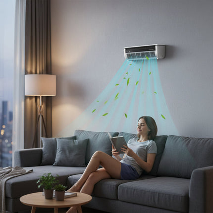 Innovative Wall Mounted Fan with Remote Control | Space-Saving Design for Quick Cooling Relief 4