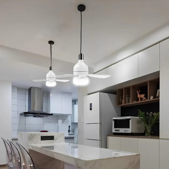 Innovative | Low Profile Ceiling Fan with Smart LED Light | Space-Saving Design for Enhanced Comfort 1