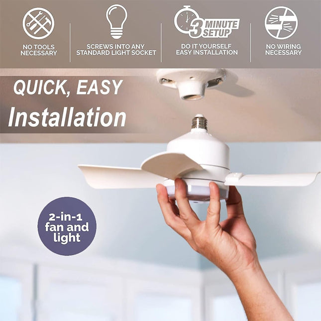 Innovative | Modern Ceiling Fan Light with Remote Control & Bright LED | Dual Functionality for Enhanced Comfort 1
