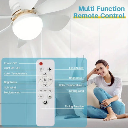 Innovative | Modern Ceiling Fan Light with Remote Control & Bright LED | Dual Functionality for Enhanced Comfort 2