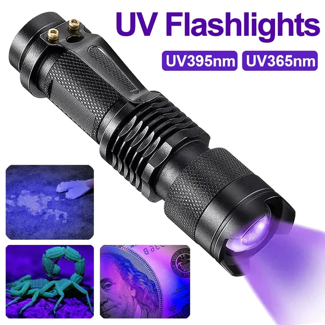 Inspection Pro | LED UV Flashlight for Stain Detection with Compact Design | Ideal for Home and Pet Care 0