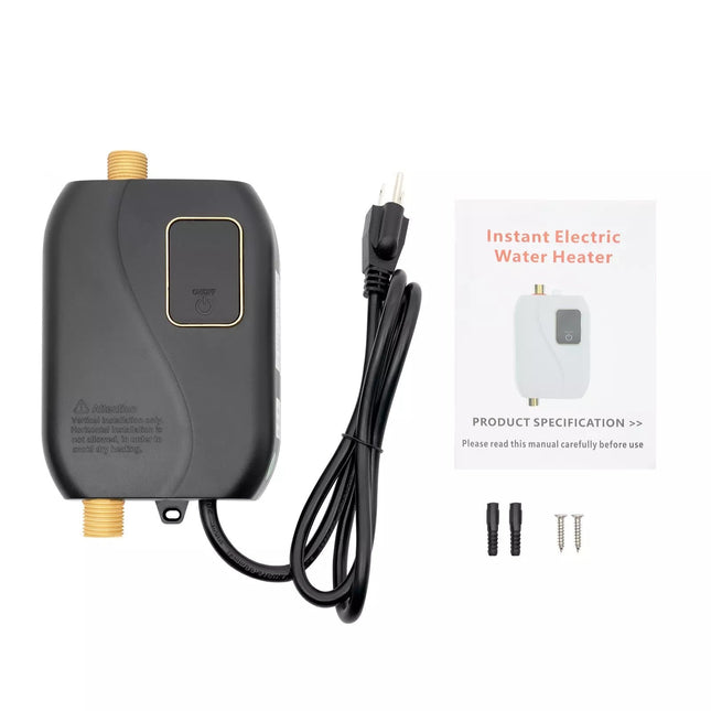 Instant Hot Water Heater | Electric Tankless Water Heater with LED Display | Compact Design for Space-Saving Efficiency 1