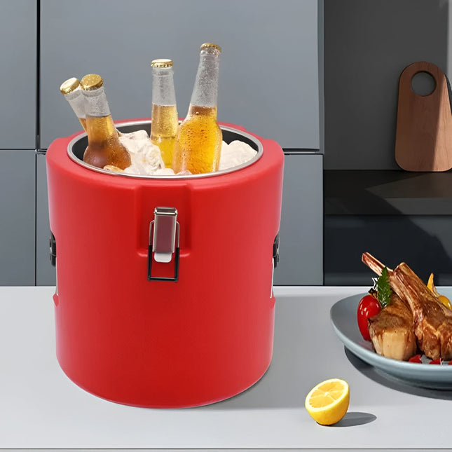 Insulated Food Container | Thermal Hot Cold Storage Bucket with 15L Capacity for Meal Prep 1