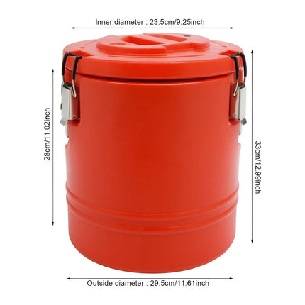 Insulated Food Container | Thermal Hot Cold Storage Bucket with 15L Capacity for Meal Prep 5