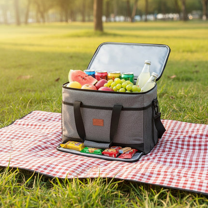 Insulated Lunch Bag | Large Capacity Soft Sided Cooler with Waterproof Design | Perfect for Travel and Picnics 0