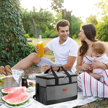 Insulated Lunch Bag | Large Capacity Soft Sided Cooler with Waterproof Design | Perfect for Travel and Picnics 3