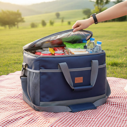 Insulated Lunch Bag | Large Capacity Soft Sided Cooler with Waterproof Design | Perfect for Travel and Picnics 6