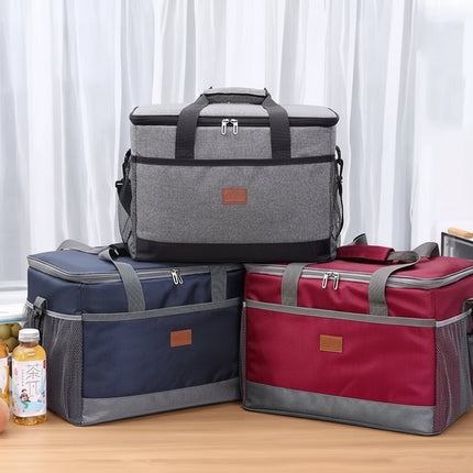 Insulated Lunch Bag | Large Capacity Soft Sided Cooler with Waterproof Design | Perfect for Travel and Picnics 7